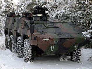 Boxer MRAV Multi Role Armoured Vehicle technical data sheet specifications information description intelligence pictures photos images identification Germany German army defense industry military technology